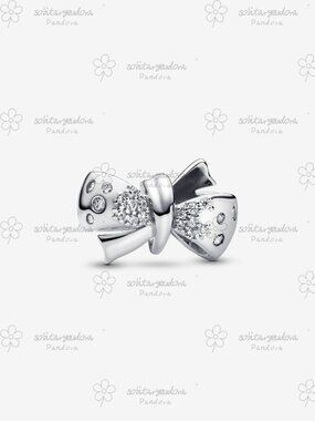Pandora Sparkling Bow Charm